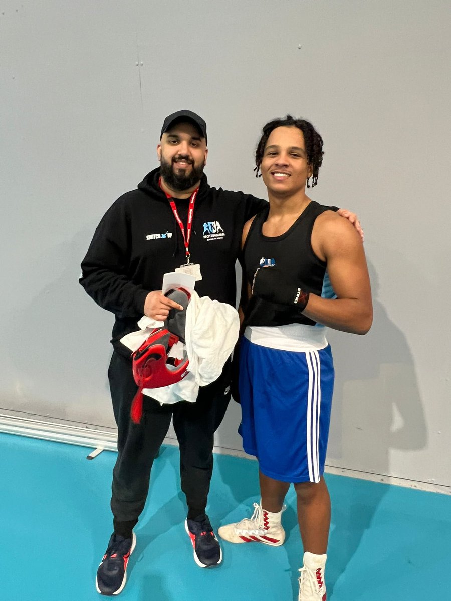 Nottingham School Of Boxing’s Christian had his first bout today! We are delighted to announce, he got the win against a game opponent!! He did very well, all his hard work paid off and he is now ready for the next one! #NSB #ChampionsInAndOutTheRing #HardWorkDedication
