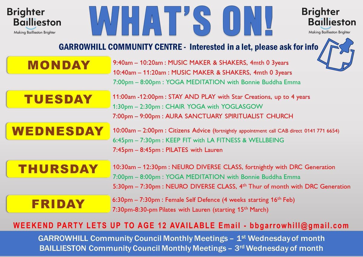 Brighter Baillieston (@bbaillieston) on Twitter photo OUR NEW WHATS ON <a href="/BailliestonCC/">Baillieston Community Council</a> <a href="/BailliestonU/">Baillieston Credit Union</a> #baillieston #broomhouse #garrowhill #swinton OUR NEW WHATS ON <a href="/BailliestonCC/">Baillieston Community Council</a> <a href="/BailliestonU/">Baillieston Credit Union</a> #baillieston #broomhouse #garrowhill #swinton