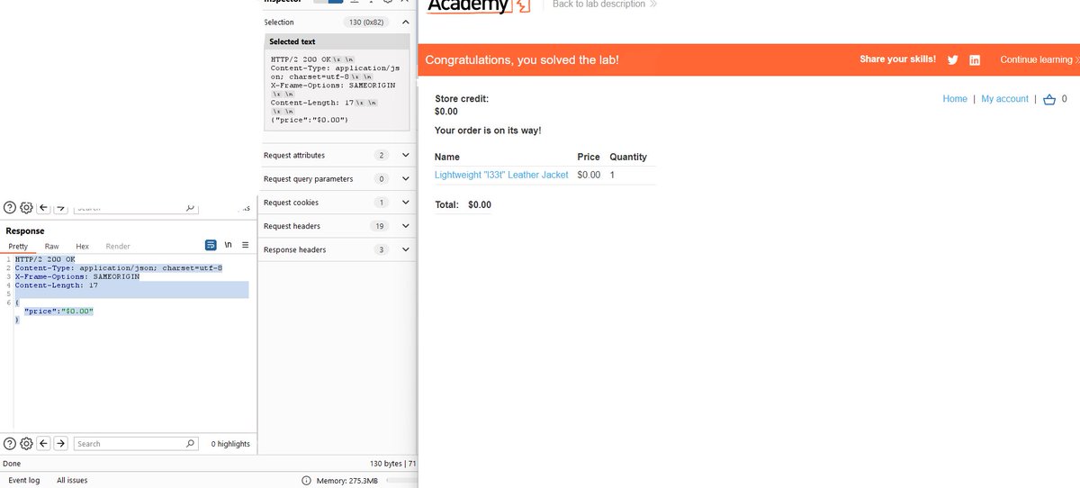 s3curetheweb's tweet image. Doing more API labs today🤖#websec #apis #api