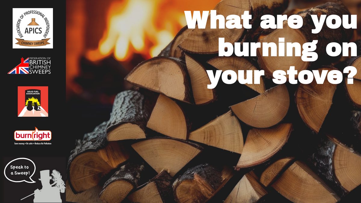 What are you burning on your stove? The use of unseasoned wood and the misuse of your appliance can contribute to creosote buildup and cause chimney fires. Check your wood fuel quality and only burn dry wood. Speak to a Sweep for advice: apics.org.uk/find-a-sweep/
#firewood  #APICS