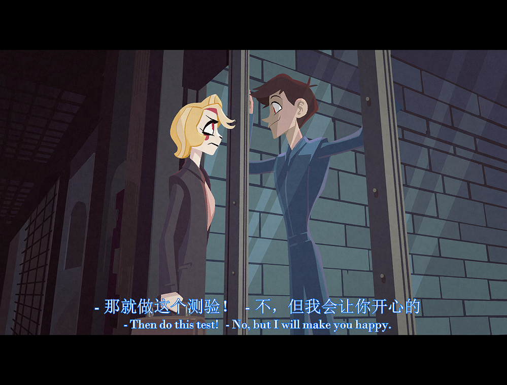 Enarcsith's tweet photo. #HazbinHotel #HazbinHotelFanart #HazbinHotelAlastor #HazbinHotelCharlie 
沉默的羔羊paro，随便画画玩 https://t.co/G4ZpYPugdQ