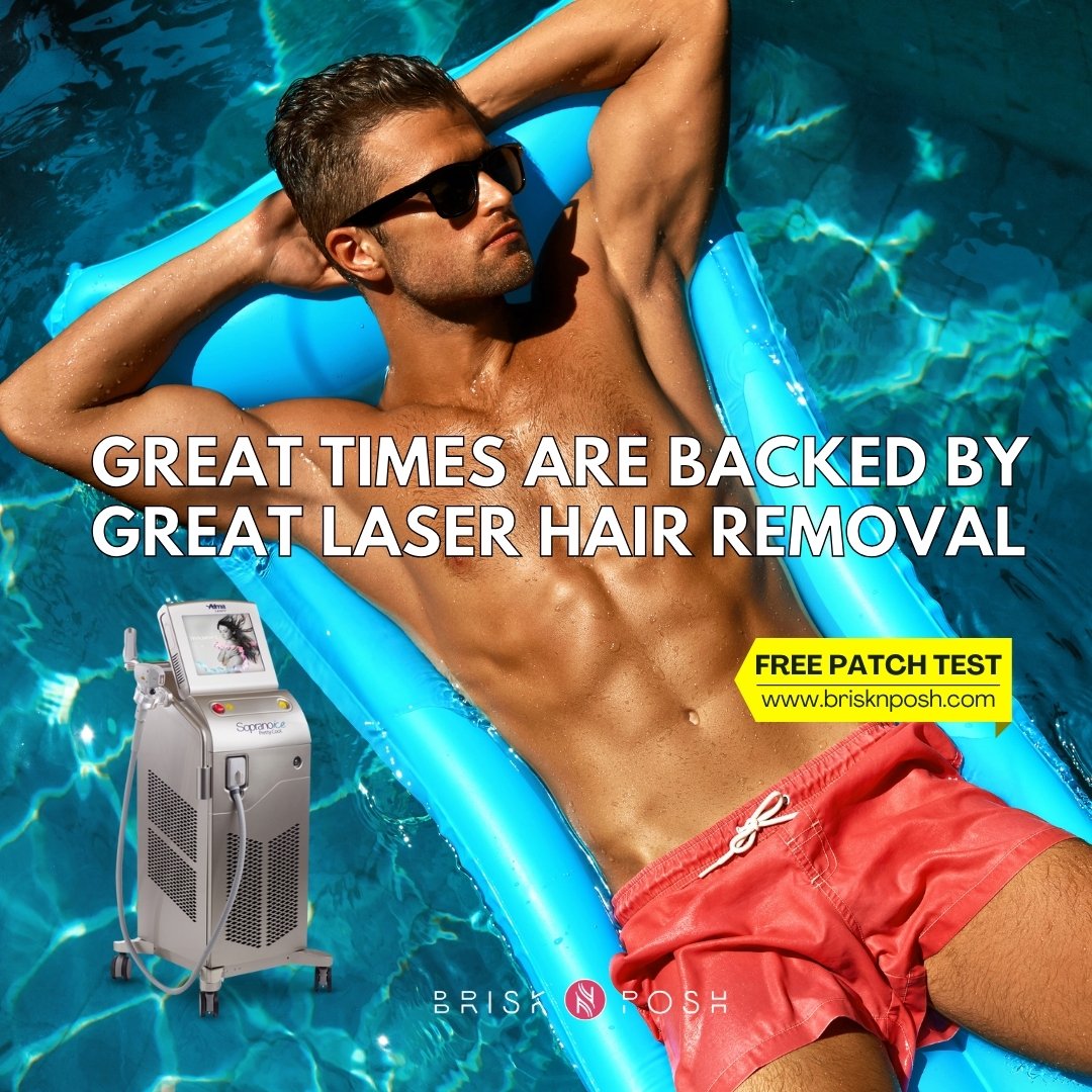 GREAT TIMES ARE BACKED BY GREAT LASER HAIR REMOVAL
,@BriskNPosh • SoHo
#yaglaserhairremoval #painlesslaser  #laserhairremoval #laserhairremovalnyc #laserhairremovalformen #laserhairremovalreview #permanenthairremoval  #menslaserhairremoval #brisknposh #sohonyc