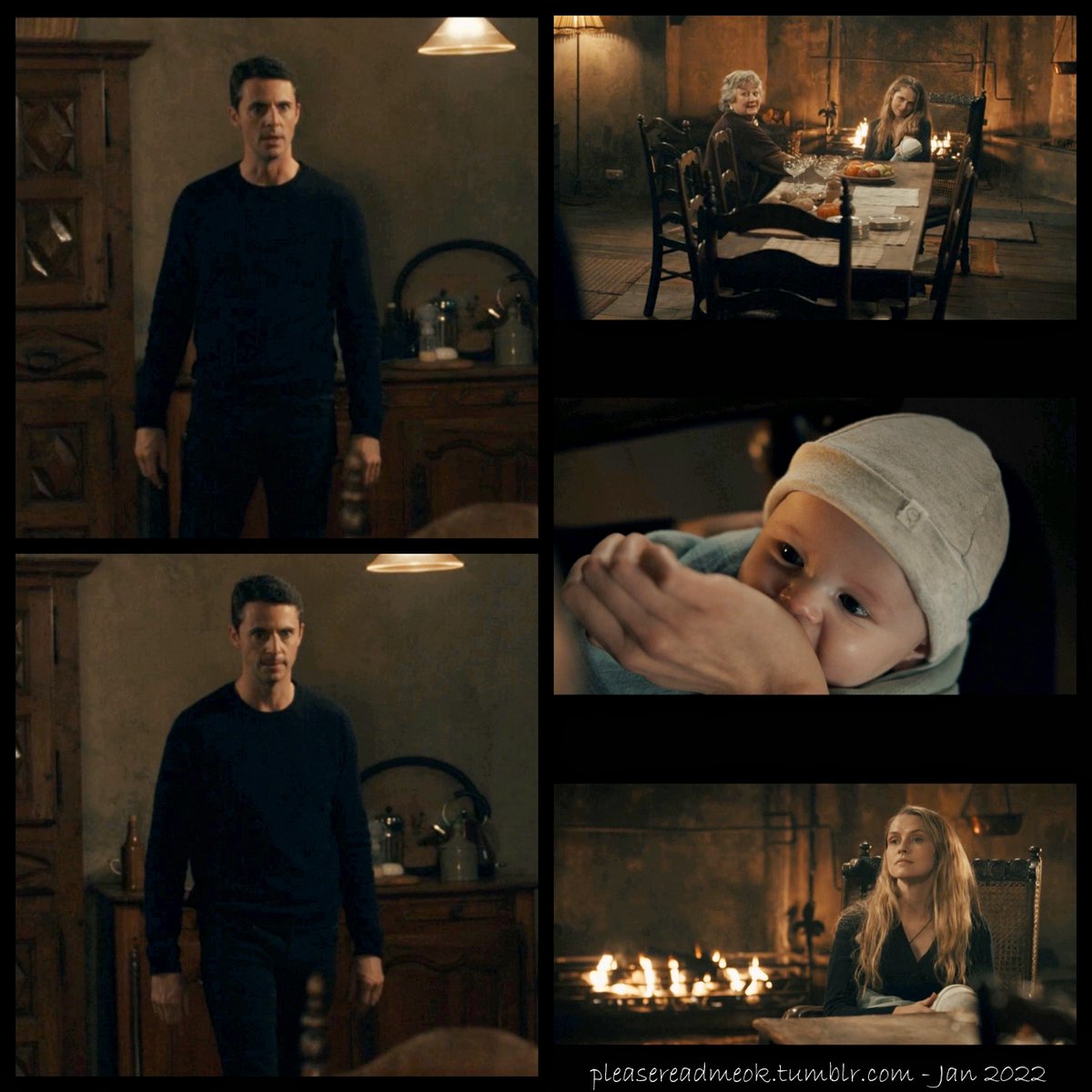 PleaseReadMeOK's tweet photo. "Whose blood is that?"

Jack and Matthew smell the blood instantly. Matthew does the whizzy vamp dash to Diana. He smells her blood and thinks the worst 

#MatthewGoode #teresapalmer #SorchaCusack in #adiscoveryofwitches season 3 ep5 #RealTimeWatch

📷ADOW S3:05 my edits #adow https://t.co/T6BWRCyTHN