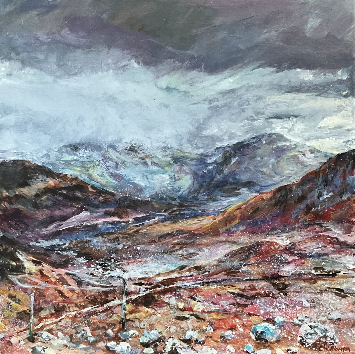cwilliamsonart's tweet photo. Substance

#sundayfunday #sundayvibes #artoftheday #scotland #mountains https://t.co/DH2vszSu7E