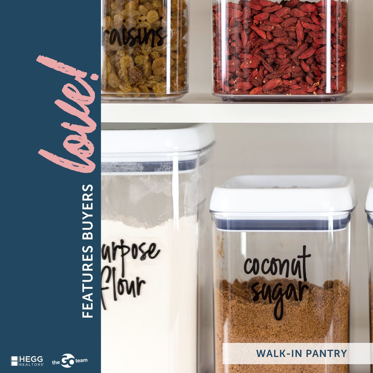 Homebuyers love a walk-in pantry! They provide an ample, organized storage space, improve kitchen efficiency, and contribute to the overall organization and aesthetics of the home. 
#walkinpantry #thegoteam #soldsiouxfalls #realestate #siouxfallsrealestate