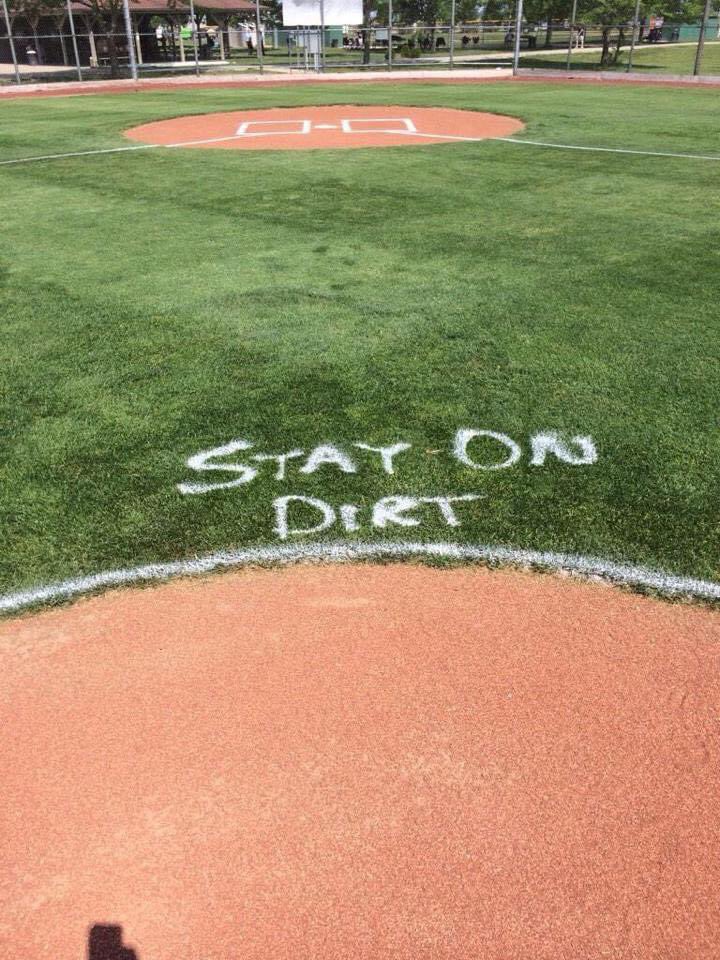 CoachMongero's tweet photo. Work fast! Pitchers you set the tone on defense! “Toe and Go!” Commit to your pitch, make the pitch, backup to top of mound, catch ball from C and go again. Get rid of the bad habit of walking off mound after every pitch towards catcher, receiving ball from C and walking a mile back to the top of the mound to make next pitch. It’s like watching paint dry and your defense falls asleep behind you. And on top of that… the grass hates you! Always remember, championship teams play with energy. Find ways, as a ball club, to add fuel, not lose it.