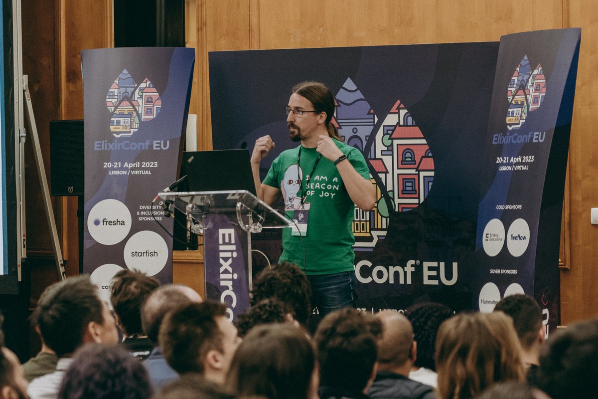 How <a href="/zoten_deschain/">zoten</a> managed to debug a remote Elixir instance using <a href="/livebookdev/">Livebook</a>, some smartcells and the BEAM’s love for developers: Luca's talk from #ElixirConfEU 2023 is 🔛 youtu.be/OXKP_QvDW-s

Don't miss 2024 talks live in April! Book your spot now at the Early Bird