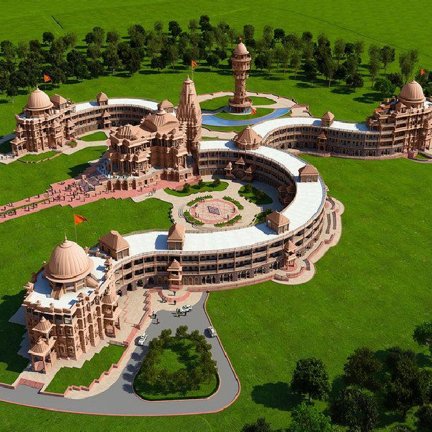 🙏🥀 श्री शिवाय नमस्तुभ्यं 🥀🙏
  ❗️ૐ के आकार के शिवमंदिर❗️.पाली स्थित जाडन आश्रम, राजस्थान. प्राण-प्रतिष्ठा आज 19TH February. 
#ॐ_नमः_शिवाय || महादेव ||
#ॐ_श्री_शिवाय_नमस्तुभ्यम् 
 🙏🥀 #हर_हर_महादेव_शिव_शंभू_ॐ 🥀🙏🏻
          ⚜️🩸 || यतो धर्मस्ततो जय: || 🩸⚜️