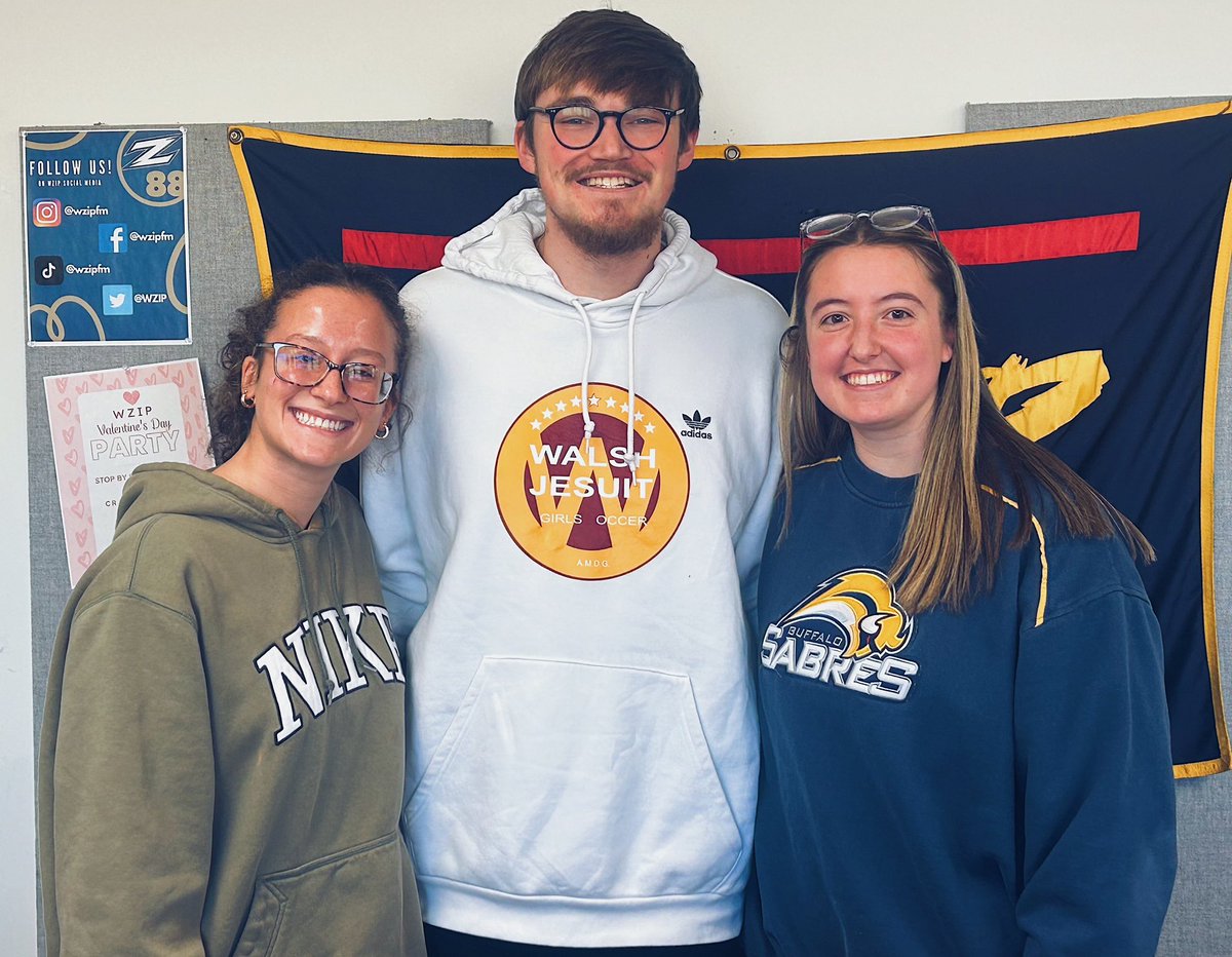 While it is always an honor to host Sports Power Talk, today meant just a little bit more..

Today I got to host the first Sports Power Talk in the history of <a href="/WZIPSports/">WZIP Sports</a> that consisted of 2 female analysts!

What an excellent job by <a href="/AbigailKoly/">Abigail Koly</a> and <a href="/MyaSchrecengost/">mya schrecengost</a> !