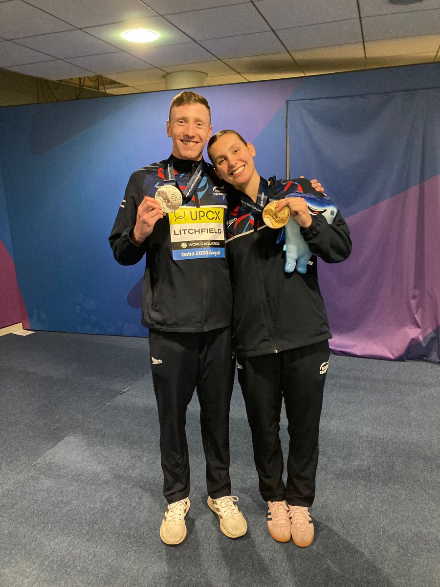 David Hemmings (@davehemmingsgbr) on Twitter photo Wow! 🤩
A tremendous last day at the World Champs. Great racing on the 400 IMs
<a href="/FreyaColbert/">Freya Colbert</a> 🥇💃
<a href="/maxlitch1995/">Max Litchfield</a> 🥈🕺
Take a breath…
Now towards the British 🇬🇧 Champs in April… 📈
<a href="/britishswimming/">Aquatics GB</a> Wow! 🤩
A tremendous last day at the World Champs. Great racing on the 400 IMs
<a href="/FreyaColbert/">Freya Colbert</a> 🥇💃
<a href="/maxlitch1995/">Max Litchfield</a> 🥈🕺
Take a breath…
Now towards the British 🇬🇧 Champs in April… 📈
<a href="/britishswimming/">Aquatics GB</a>