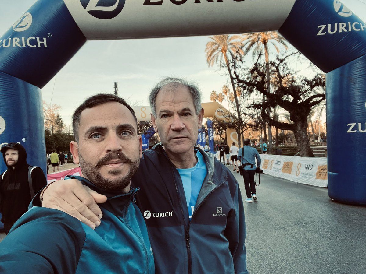 1 de 5 <a href="/MaratonSevilla/">Zurich Maratón de Sevilla</a> para las 5 de <a href="/ZurichSeguros/">Zurich Seguros España</a> 
Carrera especial juntos a <a href="/AEF_AT/">AEFAT</a> y tenido la oportunidad de saludar a @AbelAntonRuning y <a href="/contadordekm/">🎙️Contador de Km 🎤</a> 
Siguiente…<a href="/maratobarcelona/">Zurich Marató Barcelona</a> 🏃🏃🤛🏻🤛🏻