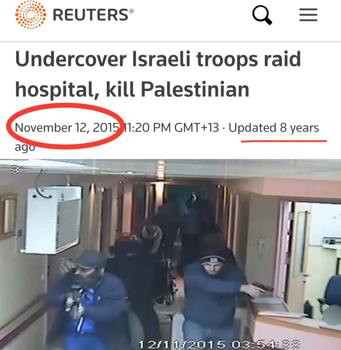 Look at the date.

It didn’t start now. It’s not about the hostages or Oct 7.