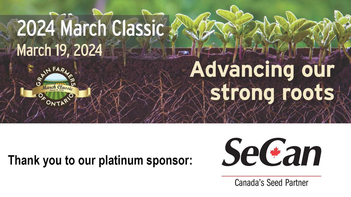 🌟 This week's #SponsorSunday goes to @SeCan! 🚜 Thank you for your tremendous support of our 2024 #MarchClassic banquet. Your partnership is key, and we appreciate your commitment to making this evening event a success! 🌾🙏 buff.ly/486ICjU