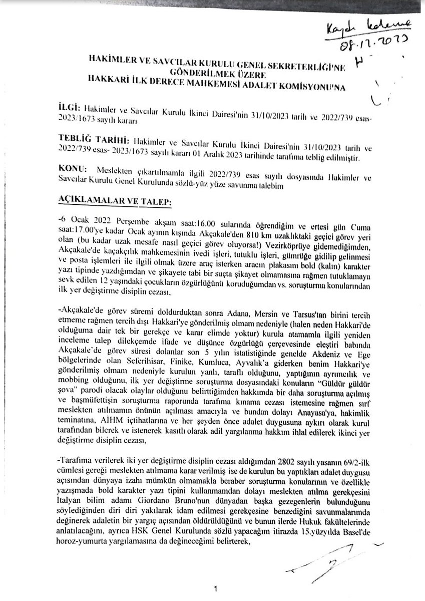 _AhmetCakmak's tweet photo. "Egemenlik kayıtsız şartsız milletindir"                                      Türk milletinden egemenliğini geçici olarak devrettiği kurulun nasıl hareket ettiğini izlemesini ve denetlemesini istiyorum, Adaletin boğazına basılmış nefessiz bırakılıyor,    Saygılarımla https://t.co/5vjhAy3E0a