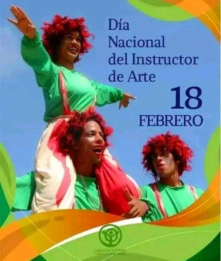 BBarleidys's tweet photo. LLEGUE A TODOS NUESTROS INSTRUCTORES DE ARTES EL MAS CÁLIDO SALUDO EN SU DIA.#JuntosSomosMas
#Estae https://t.co/BJRmnXUFmw