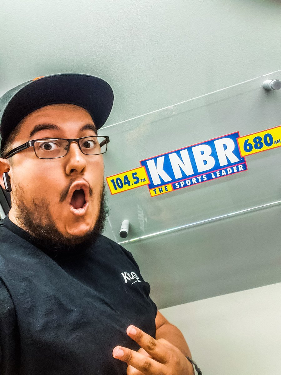 Walleezzy's tweet photo. Excited to announce that I will be filling in on @KNBR tomorrow 10a - 2p while my guys, Papa &amp; @JohnLundRadio are off.  Can't express how excited I am for this opportunity. A special thanks to @Adamcopes for giving me the chance to live out the dream. Talk to you tomorrow!!! https://t.co/xKFVDhsT2W