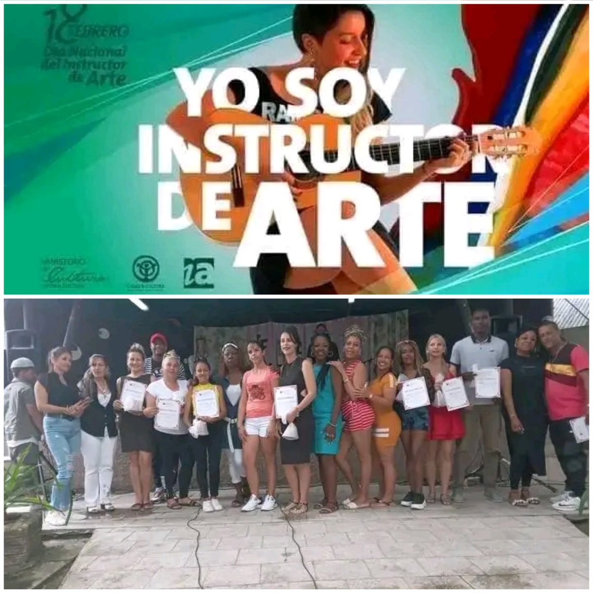 #DíaDeLosInstructoresDeArte.Merecido reconocimiento para todos #Felicidades