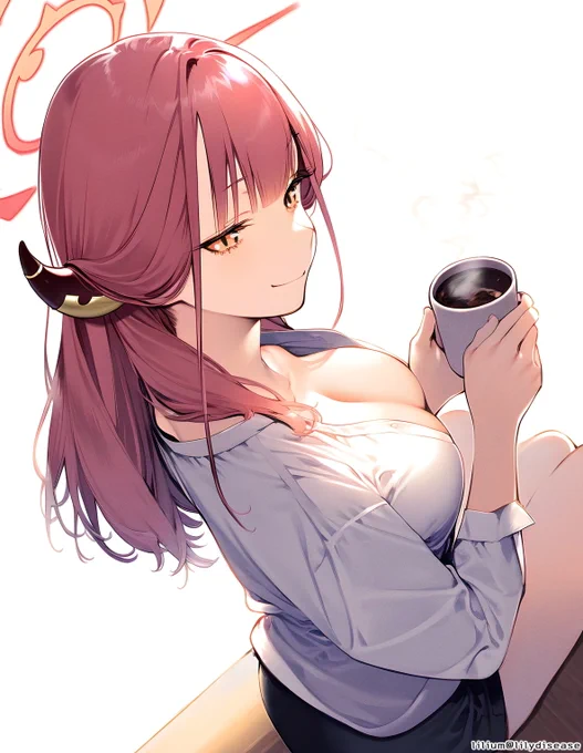 陸八魔アル / Rikuhachima AruMorning#ブルアカ #BlueArchive 