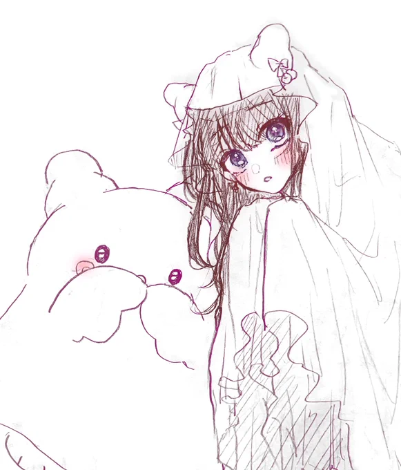 #ちぇり絵はなまるおばけとちえりちゃん 