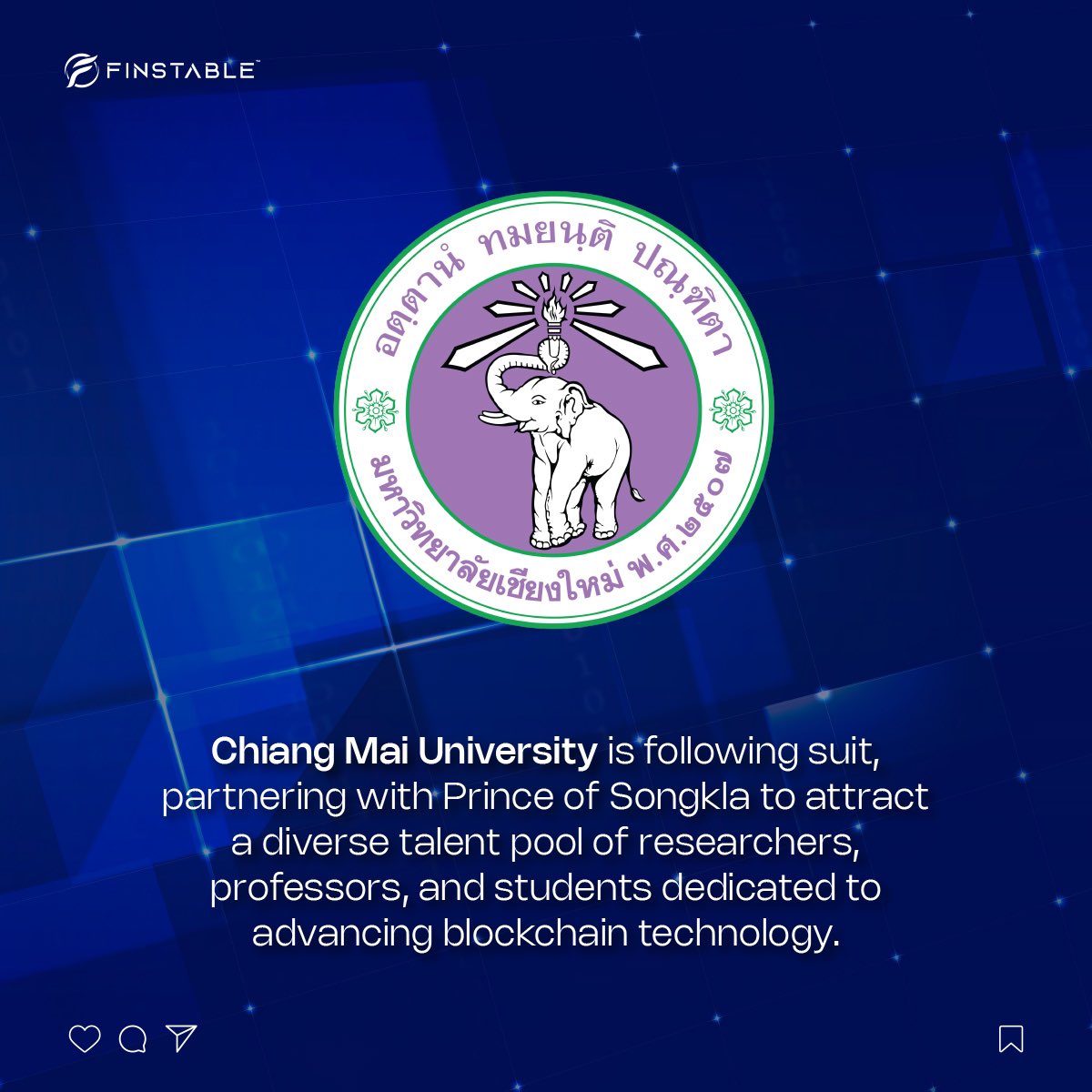 FinstableCo's tweet image. 🔗 Learn more: finstable.co.th/en/news-events
💎 Join the Finstable community online: linktr.ee/finstable

#Finstable #B2GC #Blockchain #BlockchainInnovation #BlockchainTech #Web3Community #ThailandInnovation #Web3 #Phuket #Thailand
