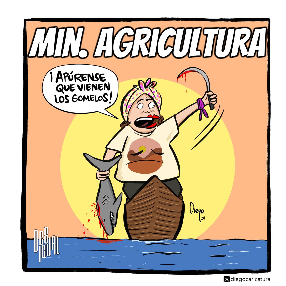 diegocaricatura's tweet photo. Publicada en @DesigualCol https://t.co/sd20MjJL0y