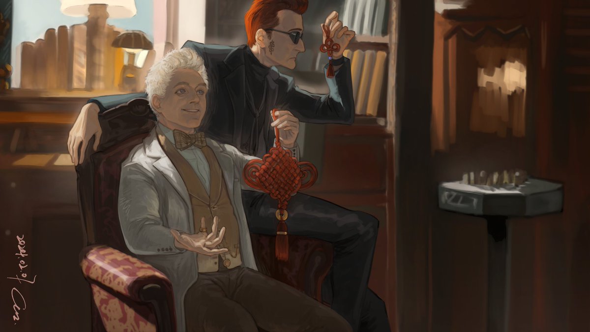 CO2_CCtan's tweet photo. #GoodOmens
#GoodOmensFanArt https://t.co/jBUu8bvIr4