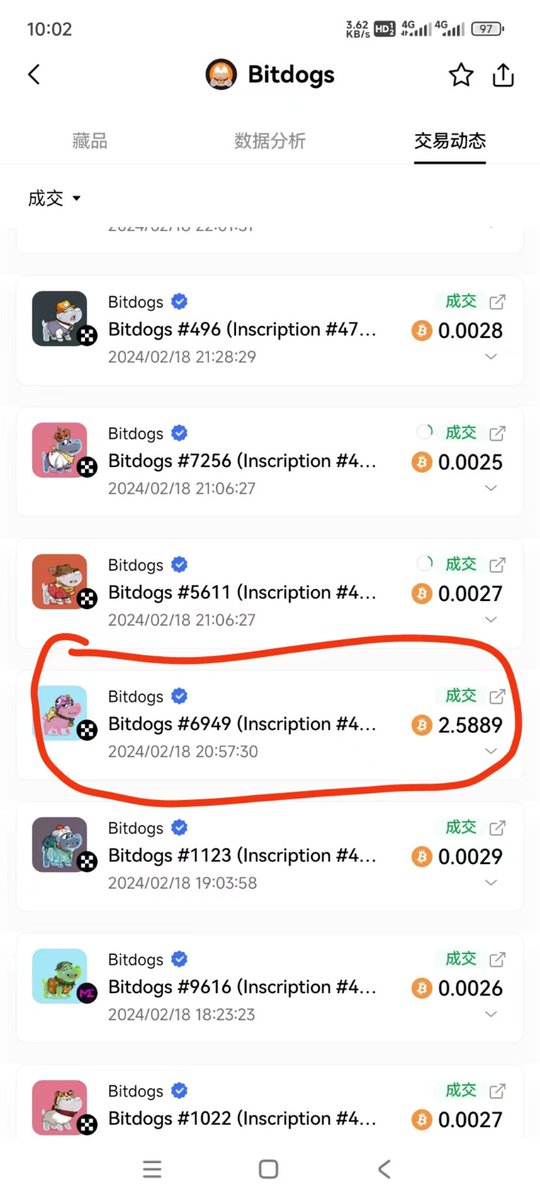 TKing_BTC's tweet image. 比特狗是奢侈品
＃bitdogs