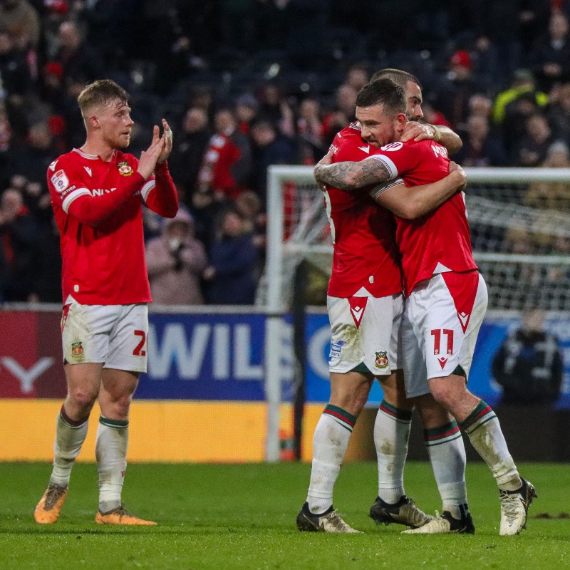 Wrexham_AFC's tweet photo. Yesterday's victory over Notts County, through the lenses of our Club Photographers 📸

🔴⚪️ #WxmAFC