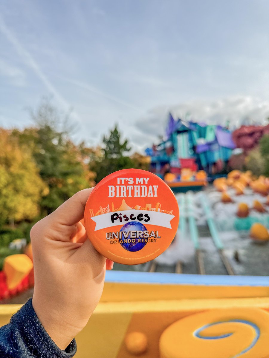 UniversalORL's tweet photo. It's Pisces Season!

Pisces, you're caring, creative, and always know how to make a splash. It's the year to ride a water ride for your birthday! https://t.co/qCMczjNWYW