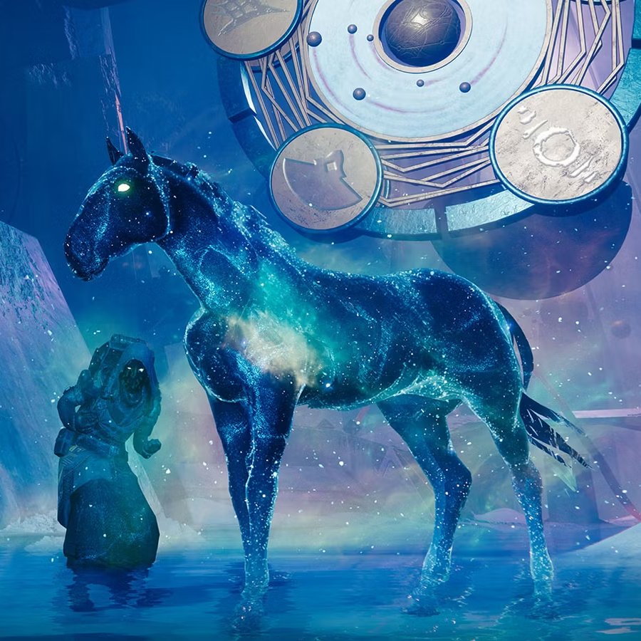 LUCKYY10P's tweet photo. Would you want a Starhorse Shader in Destiny 2? https://t.co/Ks2MDTIc8x