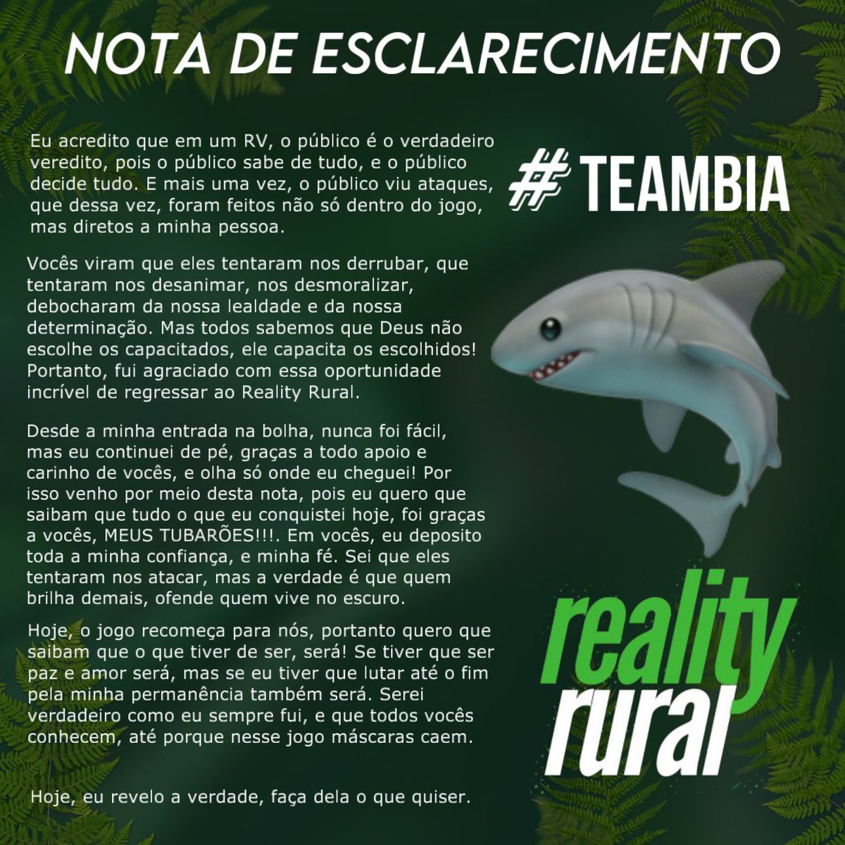 putythinker's tweet photo. #TeamBia🦈 #RealityRural #RR2 https://t.co/lcfO8KhsS2