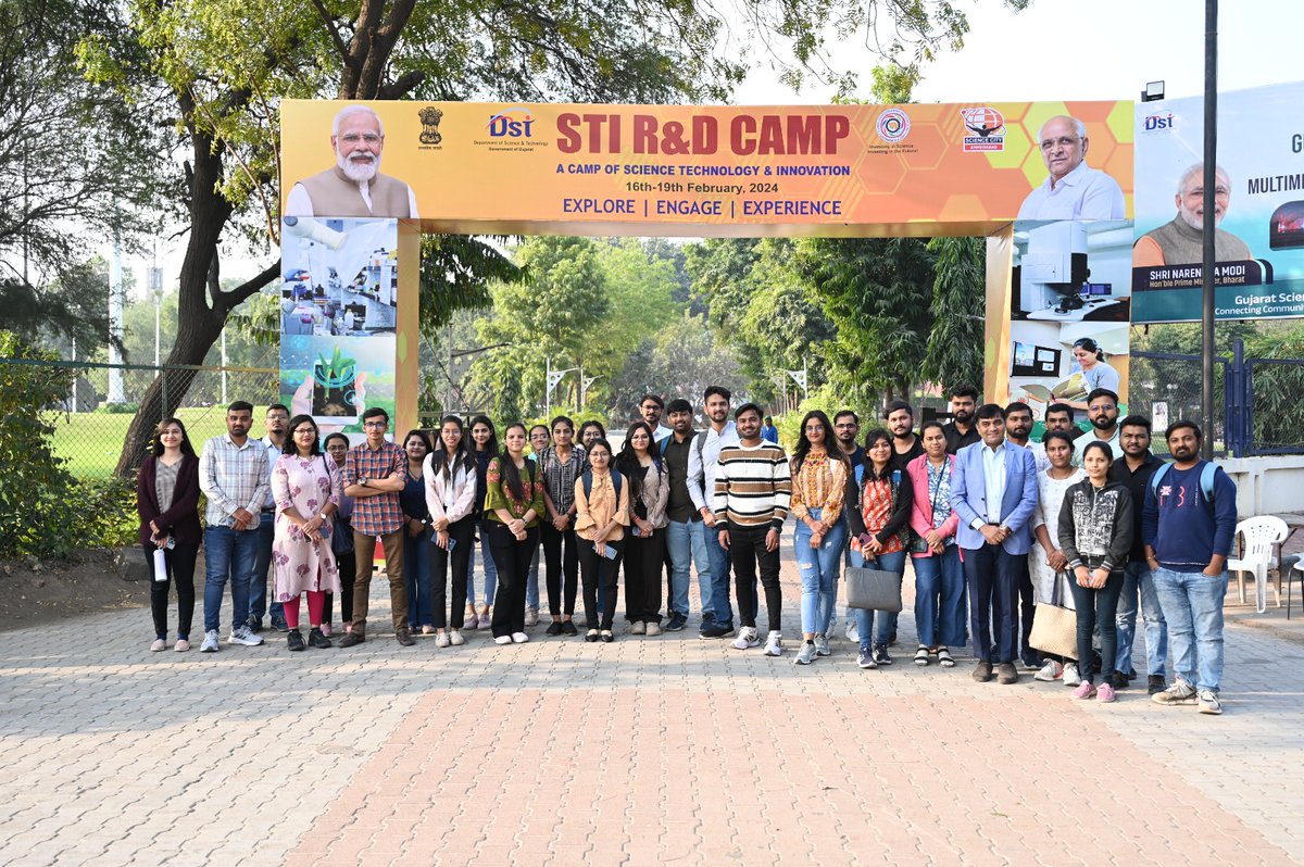 Bibhas Das (@bibhasm17cy005) on Twitter photo Just wrapped an amazing weekend at STI R&D Camp, Science City, Ahmedabad! From exploring tech to engaging with brilliant minds, it's been unforgettable. Ready to bring back fresh ideas and innovation! <a href="/GujScienceCity/">Gujarat Science City</a> <a href="/InfoGujcost/">Gujarat Council on Science & Technology 🇮🇳</a> <a href="/IndiaDST/">DSTIndia</a> <a href="/iitgn/">IIT Gandhinagar</a> <a href="/ChemistryIitgn/">Chemistry IITGN</a> <a href="/IngleJaypal/">Jaypal Ingle, Ph.D.</a> Just wrapped an amazing weekend at STI R&D Camp, Science City, Ahmedabad! From exploring tech to engaging with brilliant minds, it's been unforgettable. Ready to bring back fresh ideas and innovation! <a href="/GujScienceCity/">Gujarat Science City</a> <a href="/InfoGujcost/">Gujarat Council on Science & Technology 🇮🇳</a> <a href="/IndiaDST/">DSTIndia</a> <a href="/iitgn/">IIT Gandhinagar</a> <a href="/ChemistryIitgn/">Chemistry IITGN</a> <a href="/IngleJaypal/">Jaypal Ingle, Ph.D.</a>