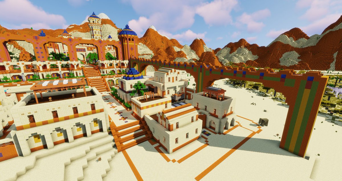 Angustus2's tweet photo. Der nächste Bauabschnitt steht
(Wüsten WiP)
#Minecraft 
#Minecraftbuilds https://t.co/eHjguJwDYG