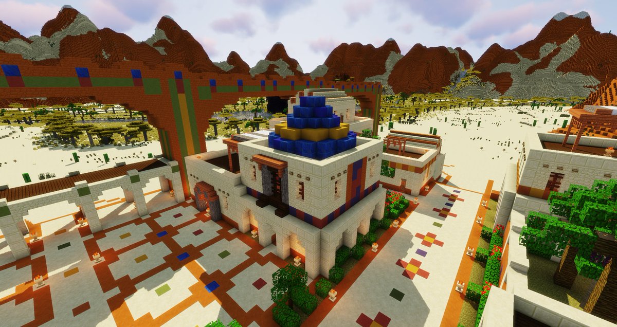 Angustus2's tweet photo. Der nächste Bauabschnitt steht
(Wüsten WiP)
#Minecraft 
#Minecraftbuilds https://t.co/eHjguJwDYG