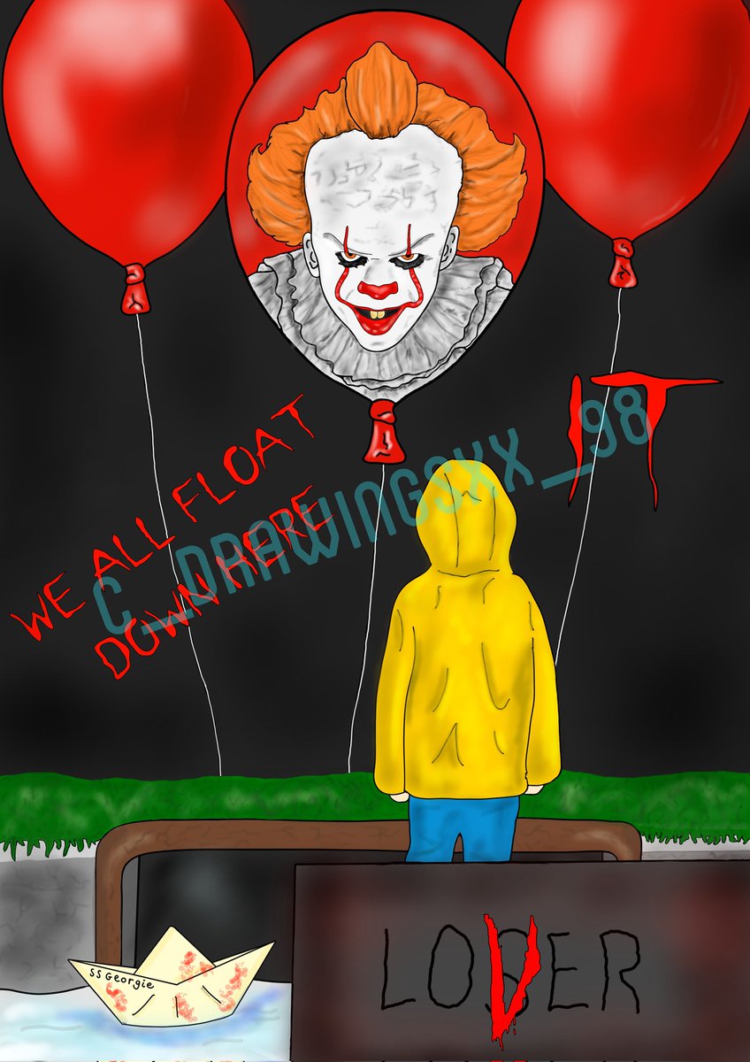 ✨️Digital drawing for sale ✨️ 

Dm me if interested 📩 
Price up to you 💯  
Any likes &amp; rts appreciated 🙏
#drawing #pennywise #digitaldrawing