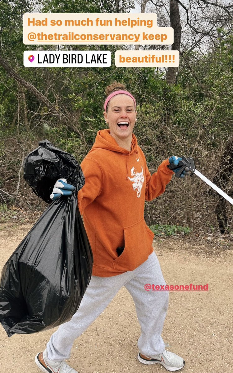 Excited to use my NIL to support <a href="/TheTrailATX/">The Trail Conservancy</a> mission to protect, enhance, and connect the Ann and Roy Butler Hike-and-Bike Trail for the benefit of all. @Texasonefund
