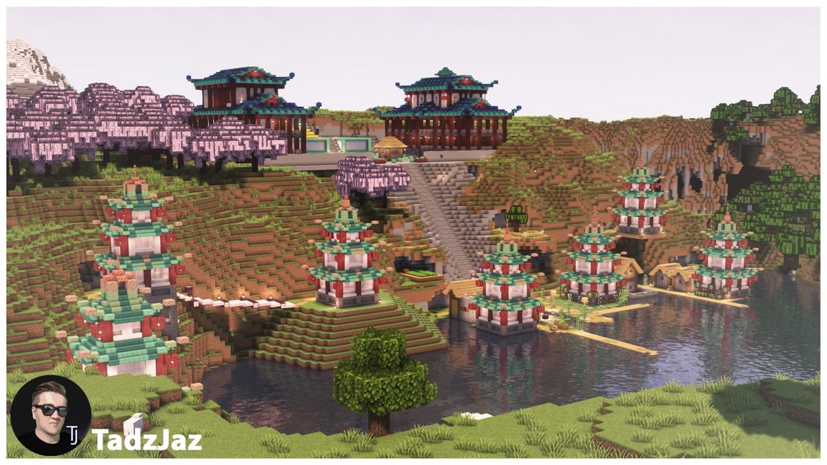 TadzJaz's tweet photo. ๐ดI'm Live!
Continuing the Jade Palace from Kung Fu Panda! More Asian houses and beautiful landscaping!
Long Term World!
Chill Vibes! Come check me out! https://t.co/ovxHG9Gd8F
#minecraft #minecraftsurvival #jadepalace #asianarchitecture #asianbuild #minecraftdetail https://t.co/RFVlxXx1yz