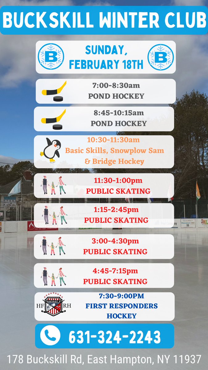 Sunday, February 18th