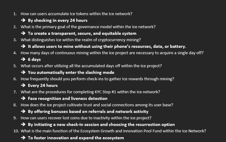 onchainJamess's tweet photo. Whosoeven wants the answer of the quiz from Ice Decentralizes Network app mining 

Ice Network Quiz Answers here

Its not decentralized at all. 

They have your facial data with 12 expressions and they will sell it FOR SURE

They are just eliminating people from the distribution https://t.co/u6Um79BUDX