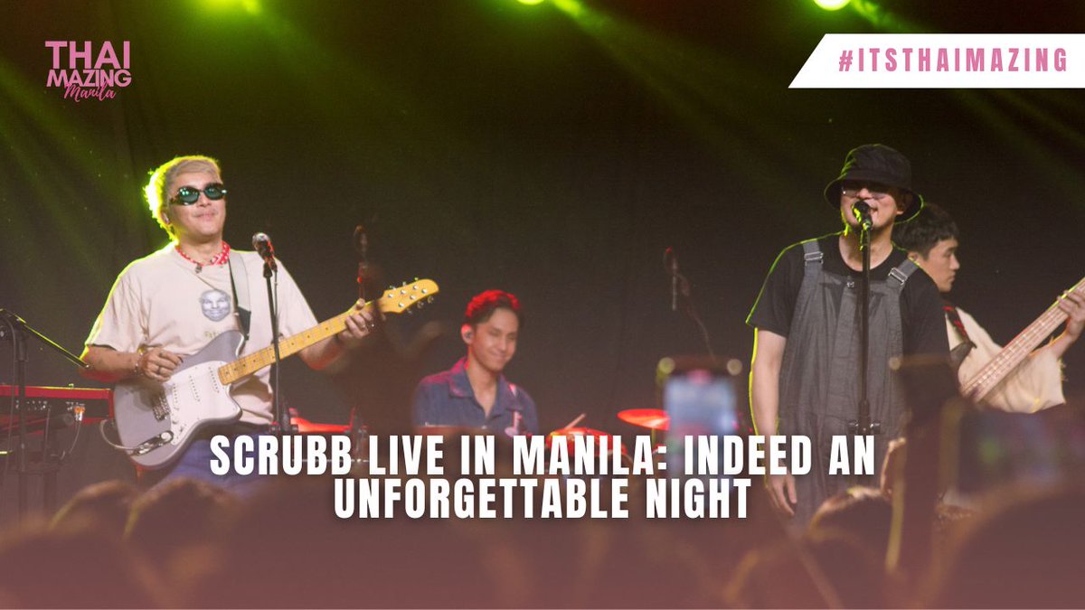 ThaimazingMNL's tweet photo. After years of waiting, this moment with SCRUBB finally happened and surely it's worth the wait.

🔗Read here: https://t.co/2ga8AhvG46

Presented by @GabiNaNamanProd

#ScrubbLiveInManila #scrubb #ElijahCanlas #Toneejay
@scrubbband https://t.co/CuKSZxiuHB