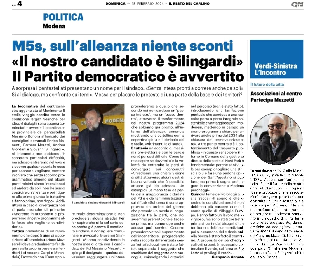MassimoBonora's tweet photo. @modena5stelle https://t.co/Plt0Y0V8a5