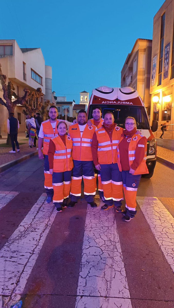 Intensos días de #Caranaval para nuestro personal de #emergencias que ha dado cobertura a muchos de los eventos organizados a lo largo y ancho de la #RegiondeMurcia #PrevetivosCruzRoja