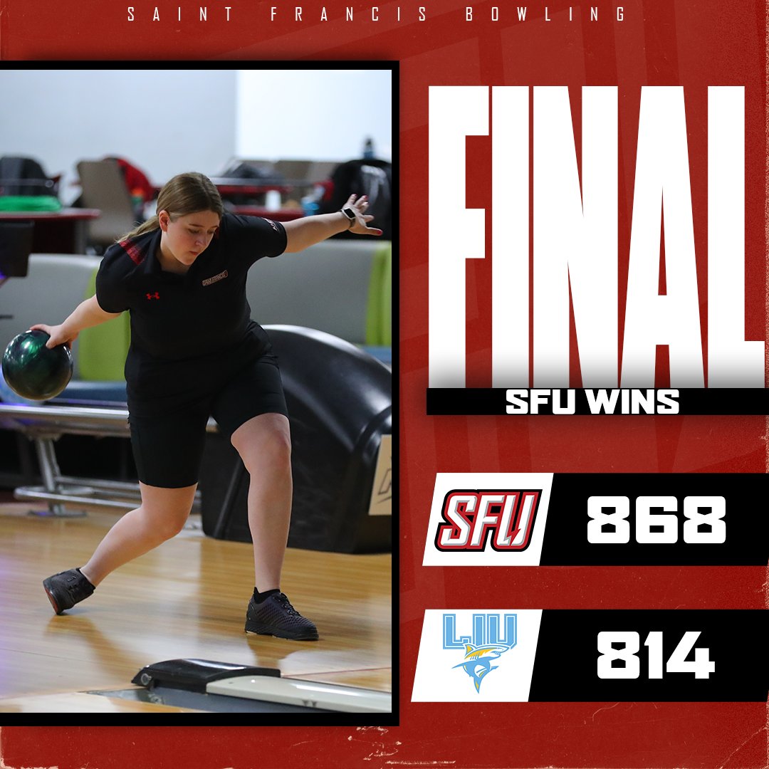 Saint Francis Bowling tweet media