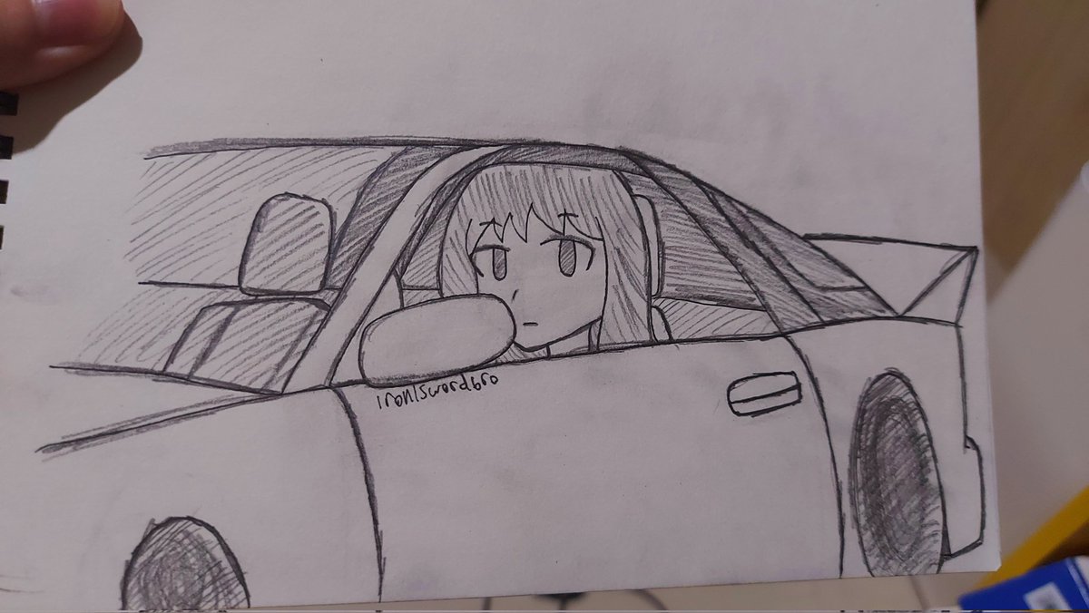 ironiswordbro14's tweet image. Day 16:
Mako Sato from Initial D

#Makosato #initiald
