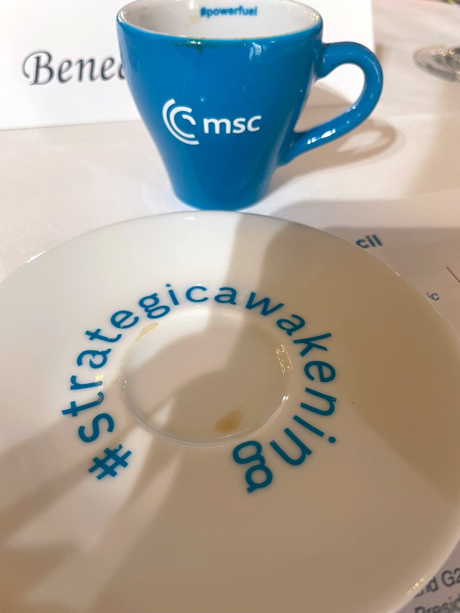 ☕️ #strategicawakening? Yes please 🙌 amidst many dark clouds, it’s more important than ever that we stay united, confident and committed. To supporting 🇺🇦 ✌️& to continue strengthening our defense and resilience. #MSC2024 @MunSecConf #WhateverItTakes