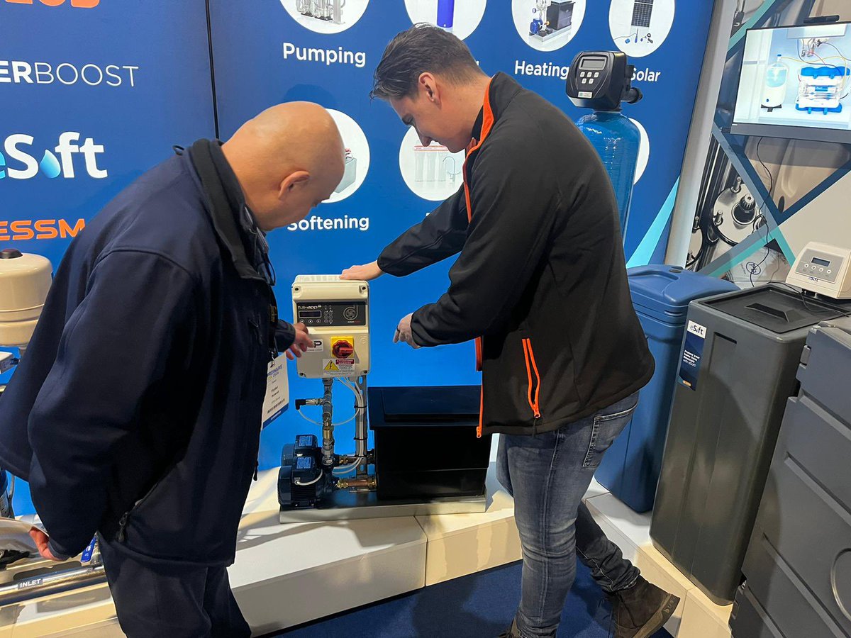 IPPIreland's tweet photo. Our External Sales Engineer Luka Bubic-Juric is representing us on the @EPSWater stand K20 at this weekend’s Hardware Show at the RDS. It’s always a great thing to get the opportunity to meet up with our Group colleagues &amp; share product knowledge.

#ProgressiveSolutions
#HAIShow https://t.co/wABqe4l5RC