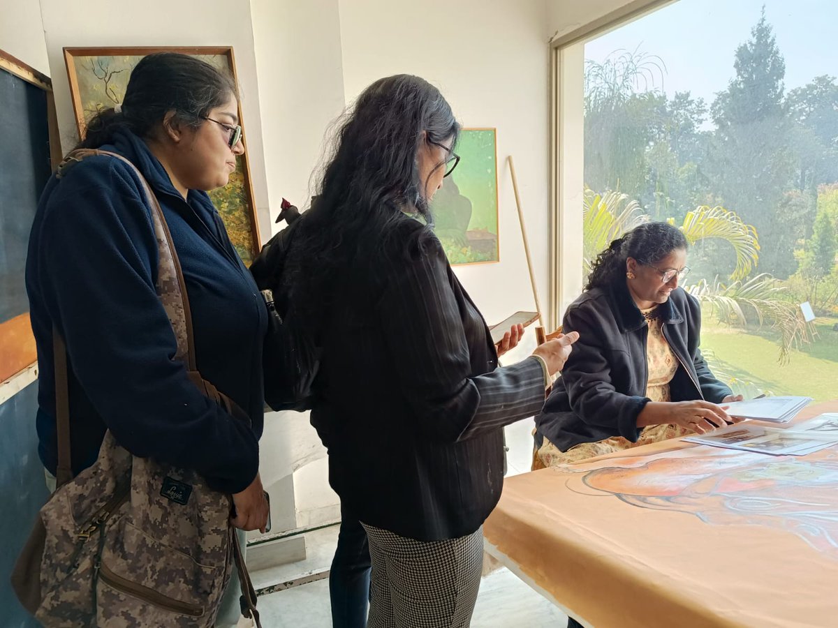 RichaKedia's tweet photo. Was amazing interacting with some senior amazingly talented artists at Urusvati Museum of Folklore during kalagramsociety sketch meet today

#artmeetup #artcamp #artgallery https://t.co/9No0A0jTL2