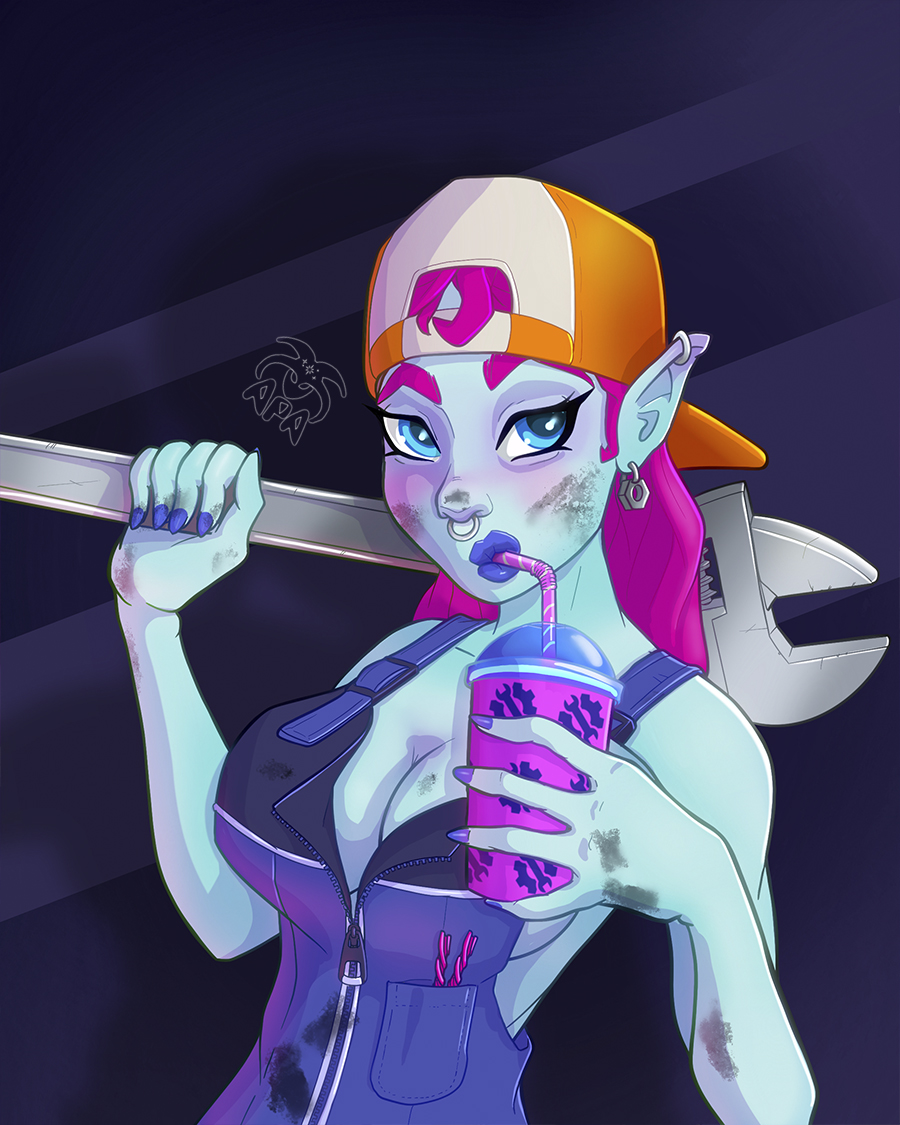 alienprideart's tweet photo. Repost, A.B. Mechanic. There is something special about working alien girls, yeah?
#characterart #characterdesign #alienboba #bobagirl #comicart #mangaart #drawing #mechanic #workinggirl #drawingcutegirls #attitude #alienattitude https://t.co/JCH29a7XZY