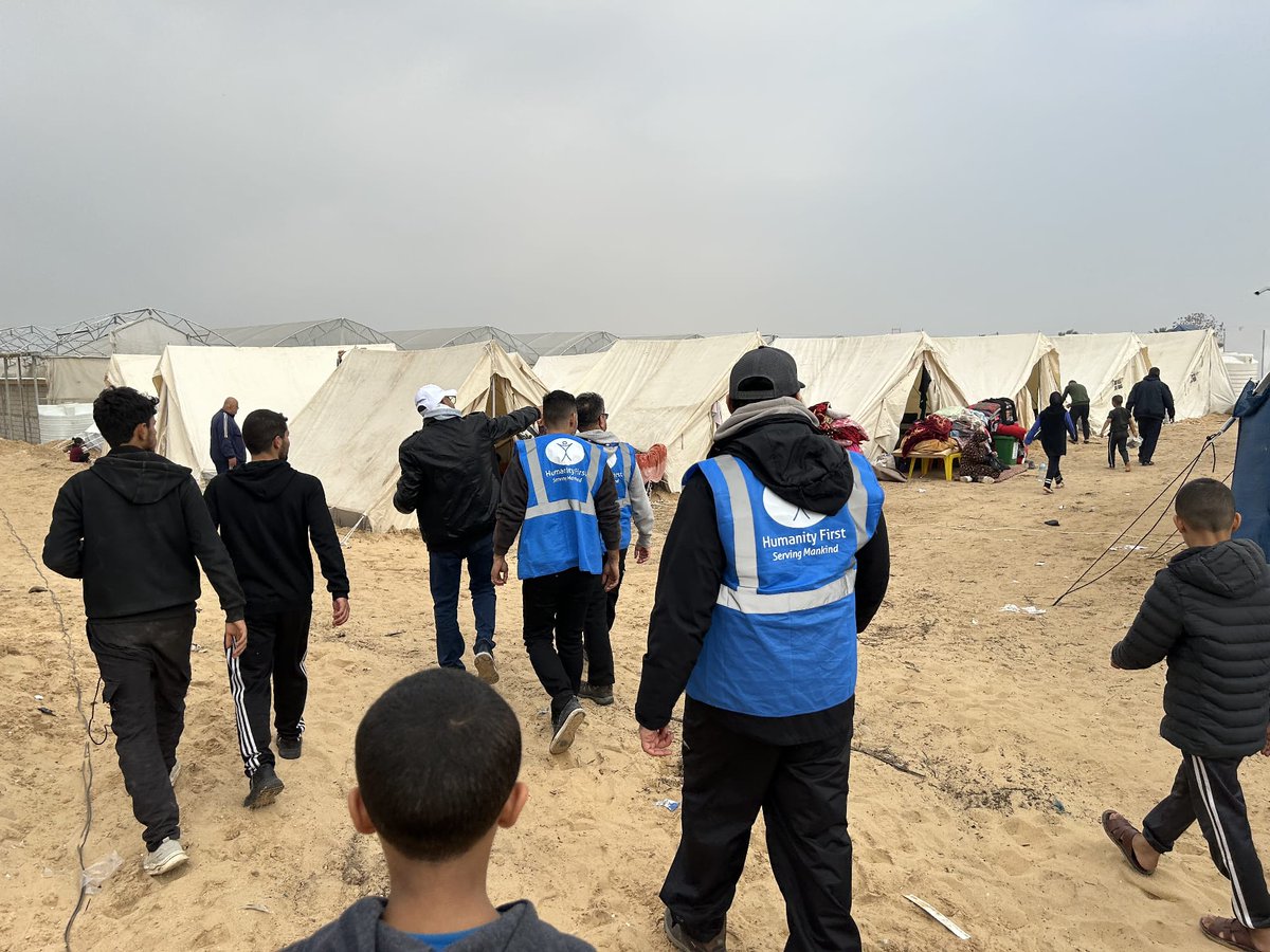 HFI1995's tweet photo. HF is trying to provide resources and #hope for the people of #Gaza now living in temporary #refugee camps in #Rafah near the border with #Egypt https://t.co/hQafsqvCCO