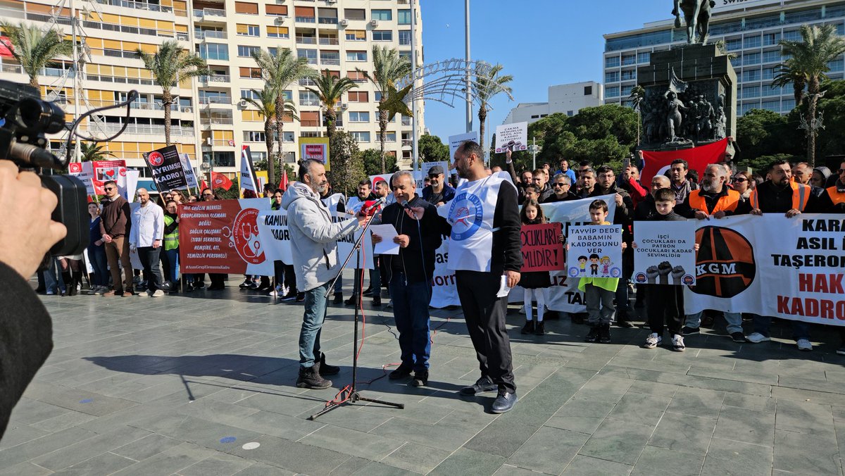TabibNarlidere's tweet photo. Şirket işçileri kadro istiyor!
Şirket işçileri eşit şartlar istiyor!
Şirket işçileri ücretli kölelik istemiyor!

#izmir #tabib #ŞirketİşçileriKadroya https://t.co/8Y2cxdTRra